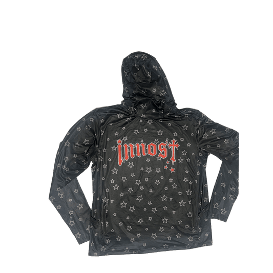 Summer Galaxy Starfall Hoodie –  exclusive star pattern, UPF 50+ sun protection, lightweight quick-dry fabric, and ultimate comfort for summer adventures.