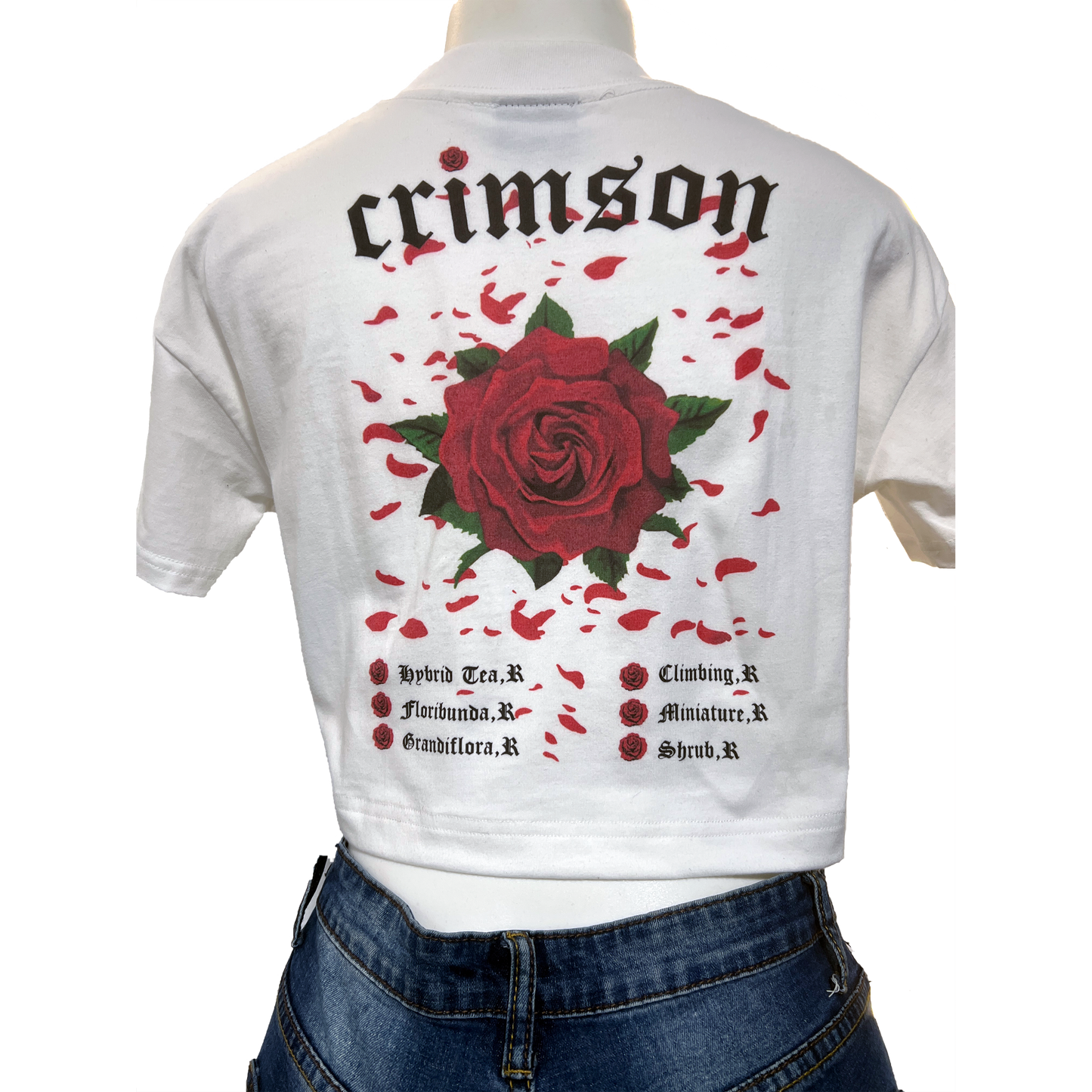 Crop Top Crimson Women Edition