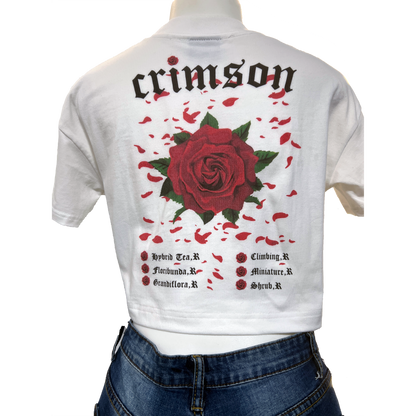 Crop Top Crimson Women Edition