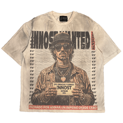 Wanted shirt front graphic by INNOST